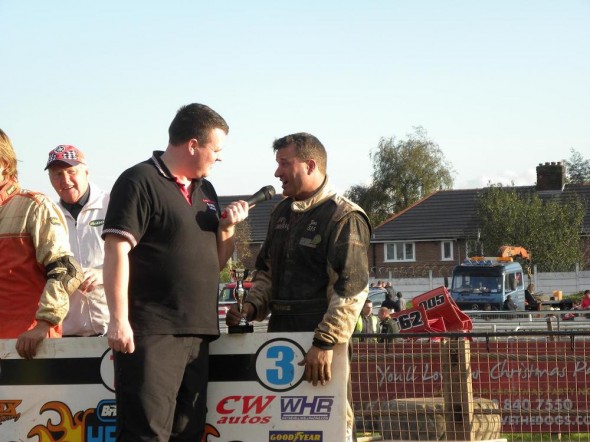 Post race interview with Gary Osbourne Post race interview with Gary Osbourne