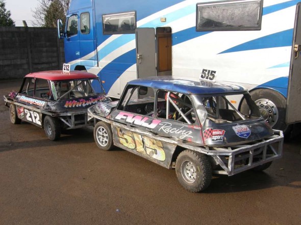 Frankie's car before the meeting