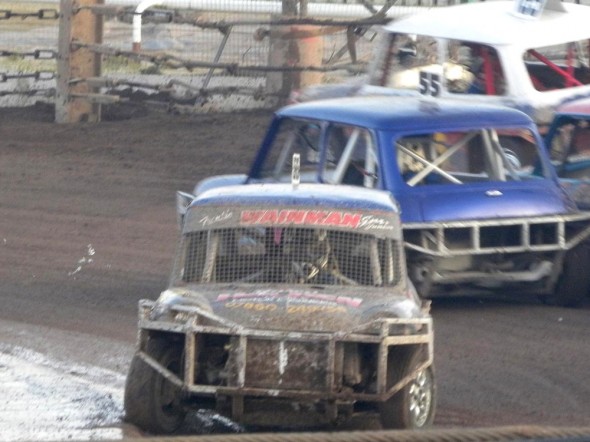 Frankie JJ gets spun out