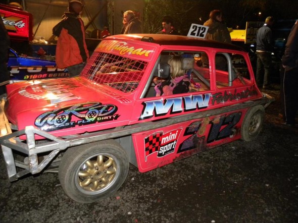 Phoebe about to go out for first heat of the night