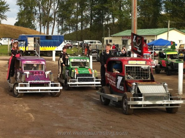 Phoebe, Frankie JJ, and Max about to go on parade.