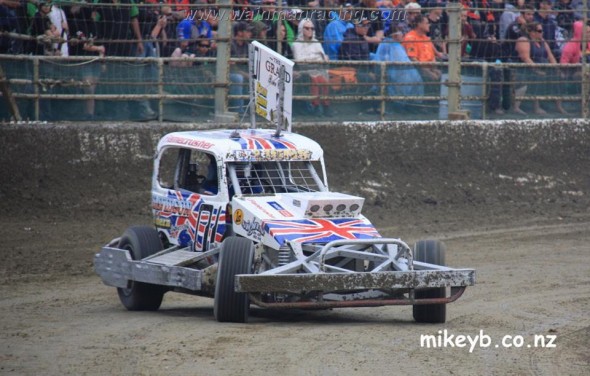 Frankie in action