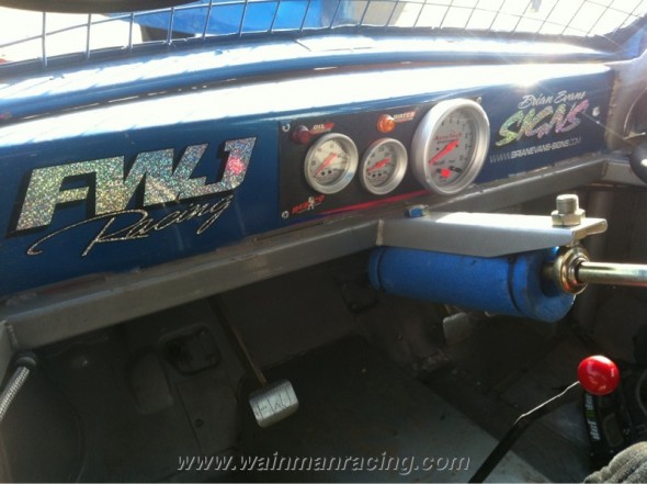The dashboard