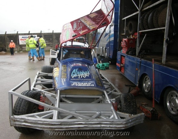 Ready to race, awaiting driver