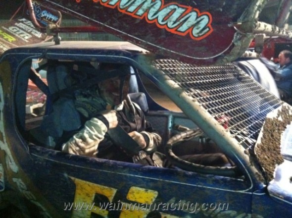 Strapped in ready for Heat 2
