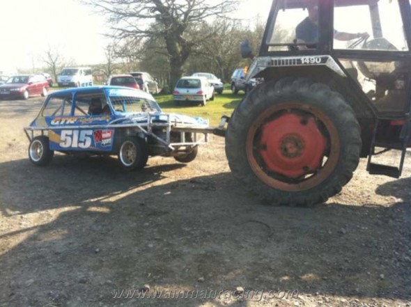 Towed off with a clutch problem