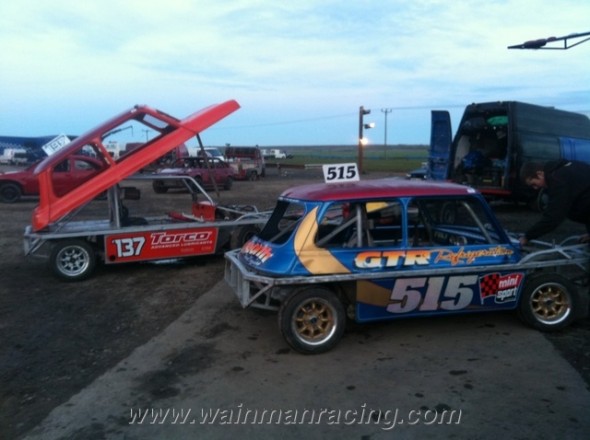 In the pits