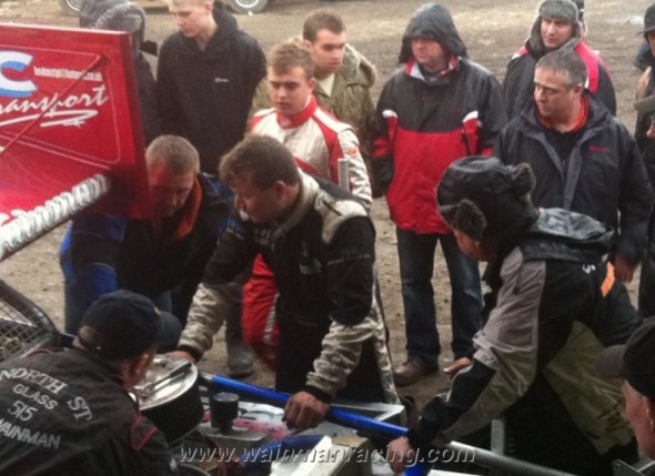 Engine inspection. It wasn't good.