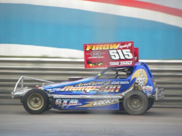At speed in Heat 1