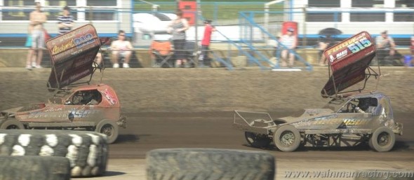 Frankie chasing Danny in the Final