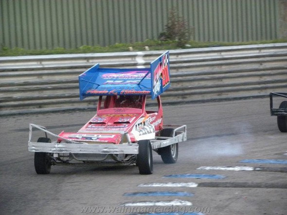 raced the final with inside front flat