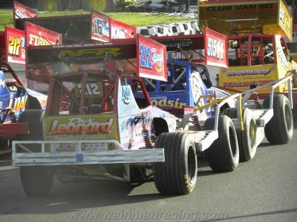 The Wainmans line up for Heat 2