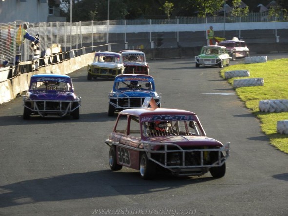 Heat 1 on Monday and beaten to the line for third by cousin Camey