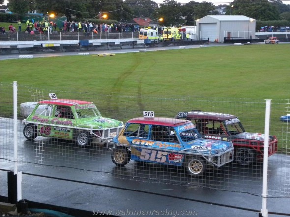 Lined up for the Saturday night Final