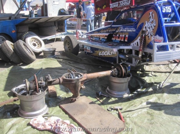 Diff repairs at Venray (Photo Chris Scarboro)