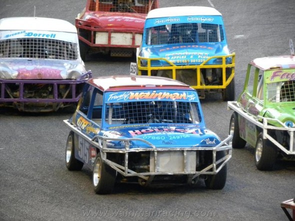 Frankie JJ on the grid (Photo Martin Fitzgerald)