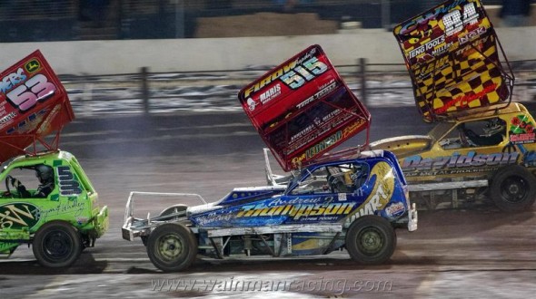 Frankie chasing Lundy at Coventry in August (CW)