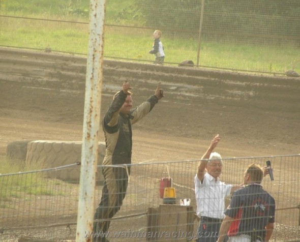Frankie takes the win(Martin Fitzgerald)