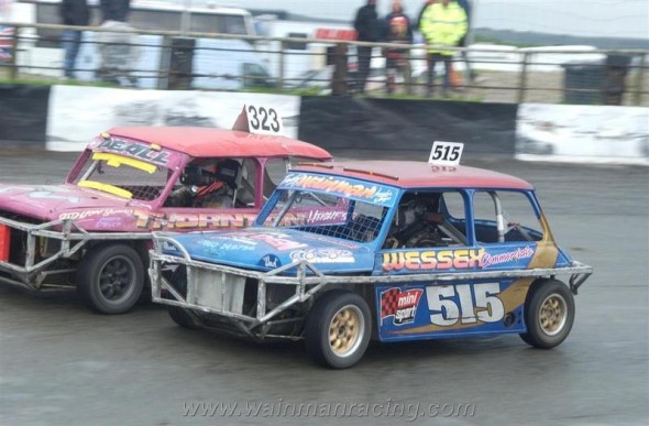 Harry Peall with Frankie at the start of the N and M (Photo James Bowles)