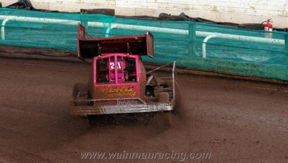 Phoebe in the Coventry mud in August (CW)