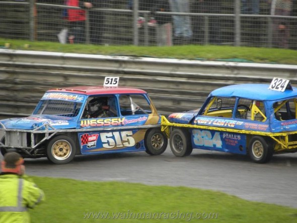 Slight problem for Frankie JJ (Photo Martin Fitzgerald)