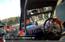 In-car video of Frankie in the World 240 Championship