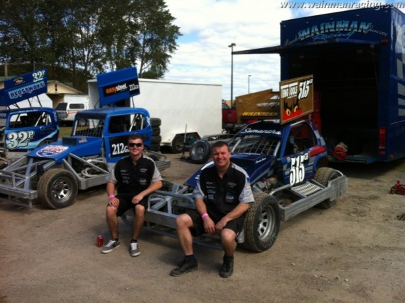 The boys taking it easy