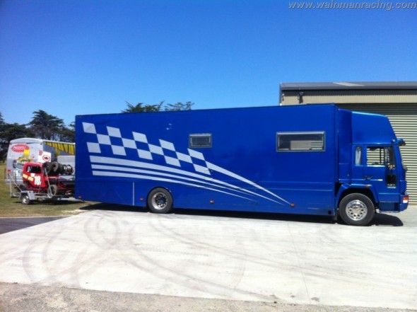Loaded up and ready to go