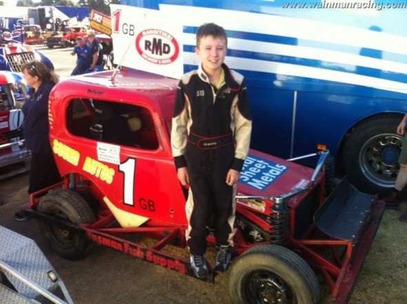 Frankie with his NZ ride.