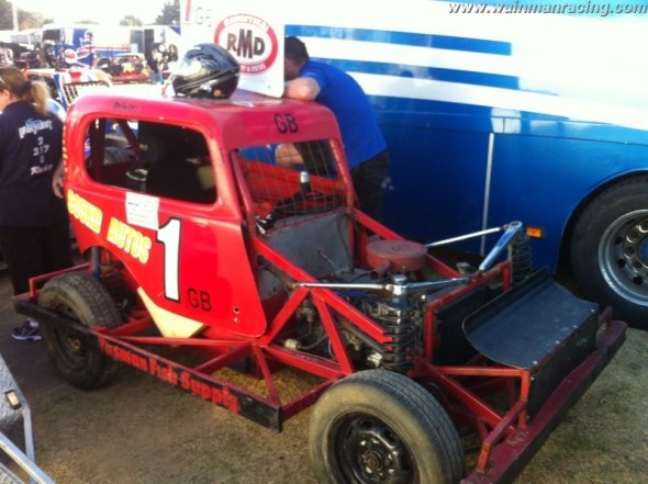 Removing the bonnet shows the 1200cc Datsun lump powering Frankie JJ's car.