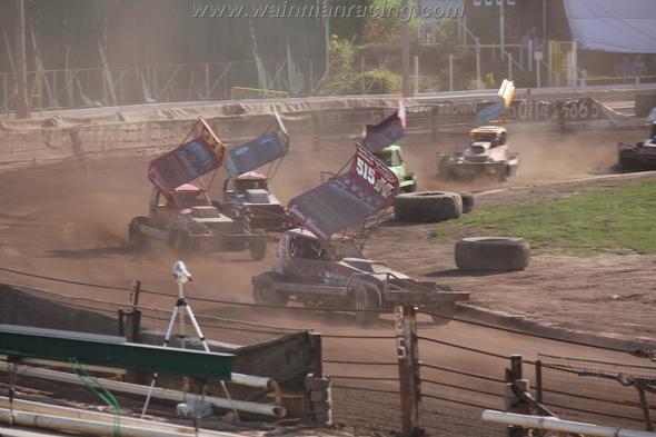 The track was bare by the Final. (MF)