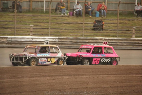 Frankie leads Courtney around Ipswich.
