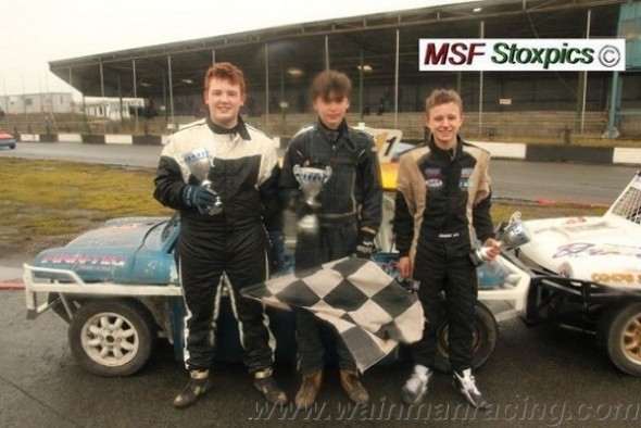Second place in Heat 2