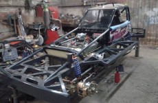 Behind the scenes of Frankie's tar car