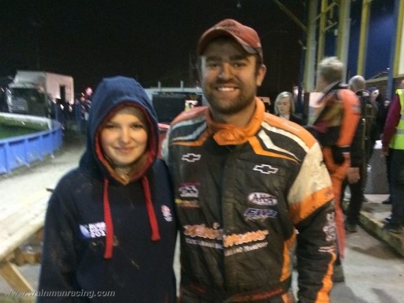 Kayleigh Peacock and Danny