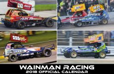 The 2018 Wainman Racing Calendar