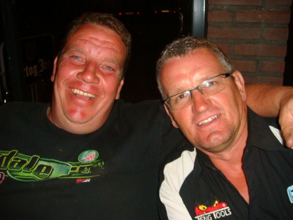 Thornie and Ian Steward Thornie and Ian Steward