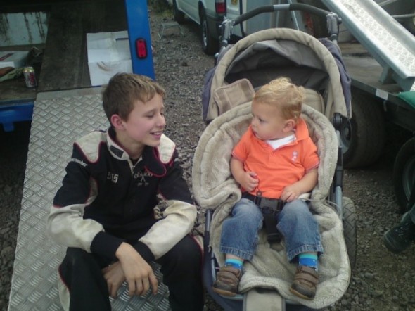 Frankie JJ has a chat with Mason, one of his fans. Frankie JJ has a chat with Mason, one of his fans.