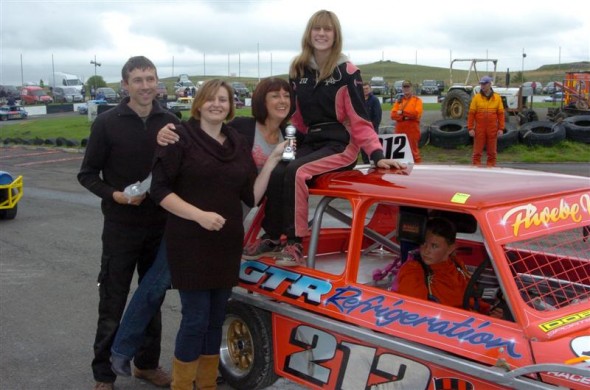 Phoebe's pre-race presentation