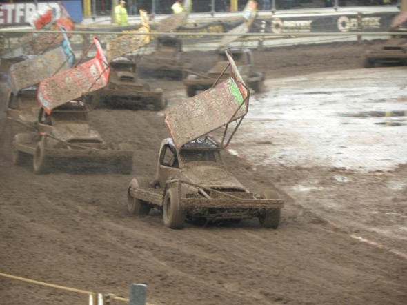 Heat 1 was a mudbath Heat 1 was a mudbath