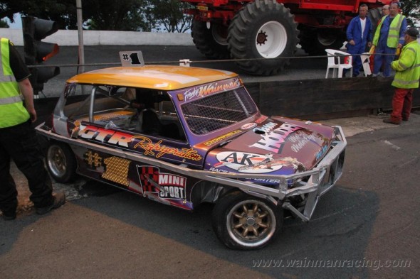 Heat 3 on Saturday night, and in the wars again.