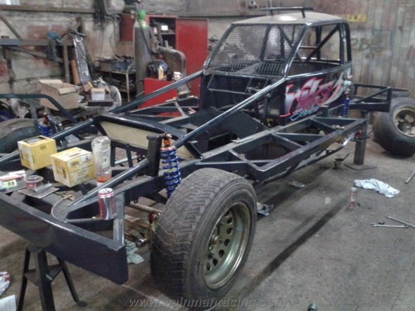 Behind the scenes of Frankie's tar car | Wainman Racing